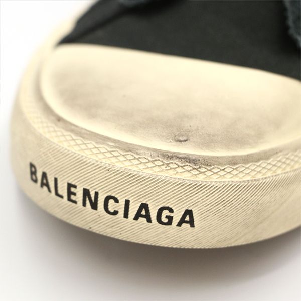 Balenciaga Low Top Sneakers Canvas Size 27.0cm (10.63in) Black Mens