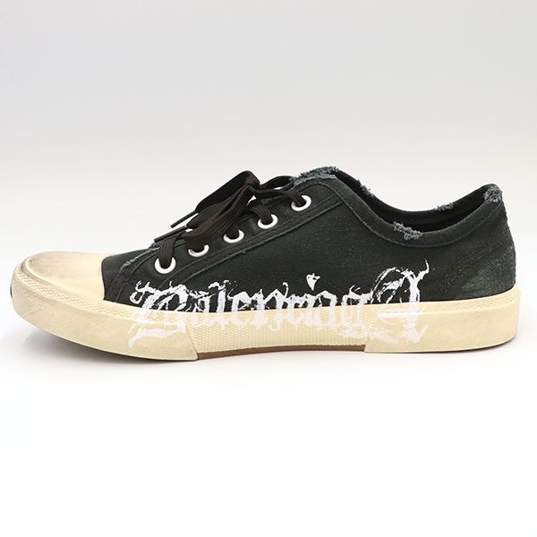Balenciaga Low Top Sneakers Canvas Size 27.0cm (10.63in) Black Mens
