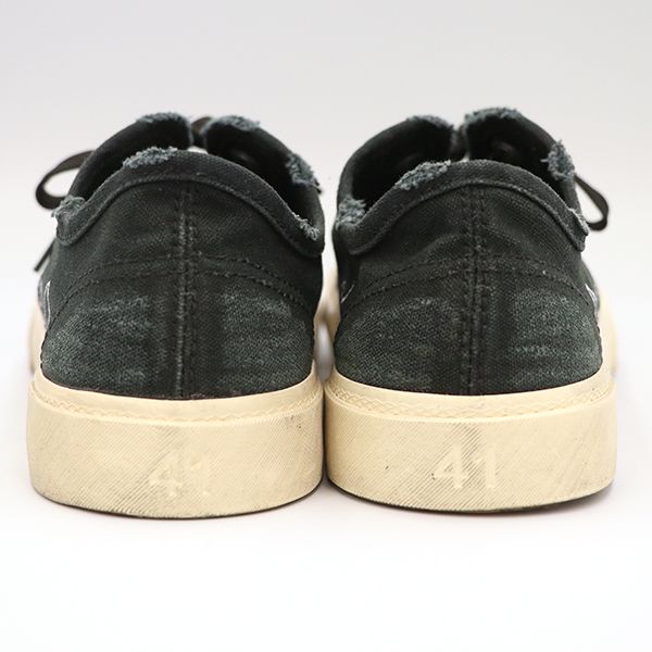 Balenciaga Low Top Sneakers Canvas Size 27.0cm (10.63in) Black Mens