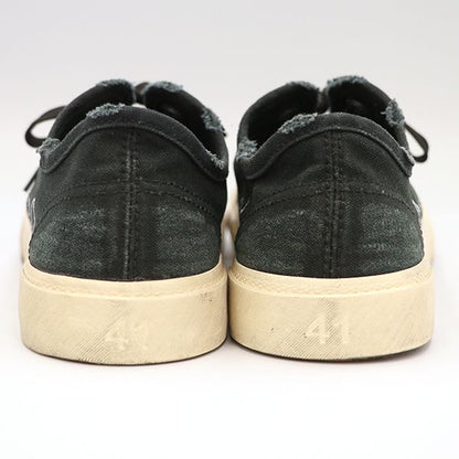 Balenciaga Low Top Sneakers Canvas Size 27.0cm (10.63in) Black Mens