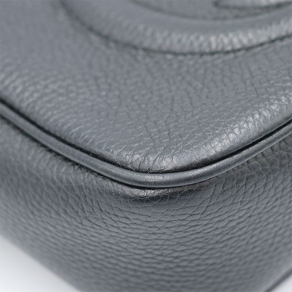 Gucci Black Leather Soho Disco Shoulder Bag 722319 520984 Ladies 4000001801