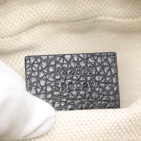 Gucci Black Leather Soho Disco Shoulder Bag 722319 520984 Ladies 4000001801