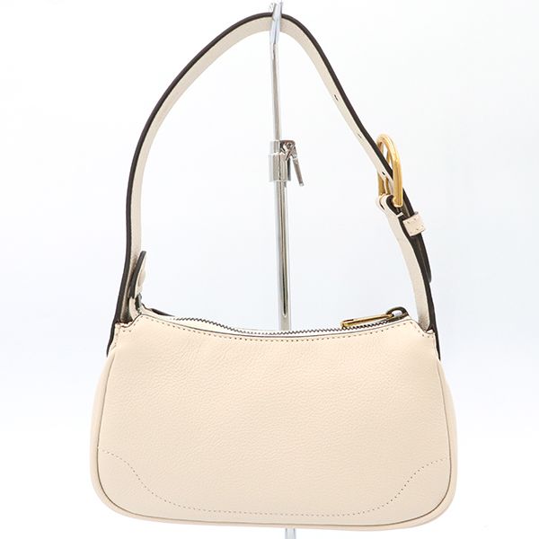 Gucci White Leather Aphrodite GG Marmont 739076 Shoulder Bag Women