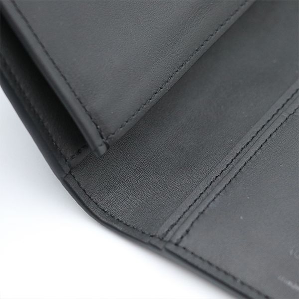 Louis Vuitton Black Monogram Taurillon Leather Portefeuille Blazer M69038 Long