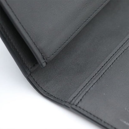 Louis Vuitton Black Monogram Taurillon Leather Portefeuille Blazer M69038 Long