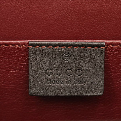 Excellent Condition" Gucci Black Patent Leather Sylvie 2way Handbag 589479