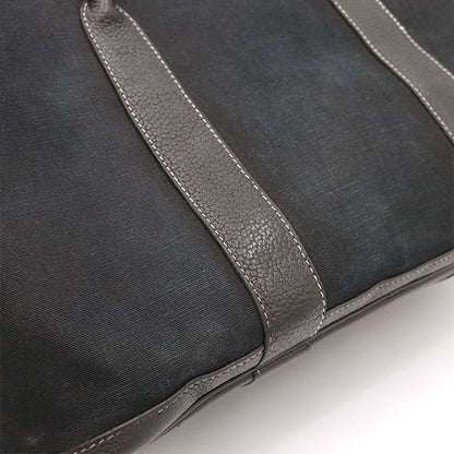 Hermes Black Canvas Scuff Zipper Garden Party PM Tote Bag Unisex 4000001801