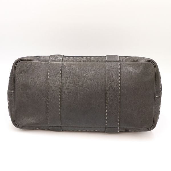 Hermes Black Canvas Scuff Zipper Garden Party PM Tote Bag Unisex 4000001801