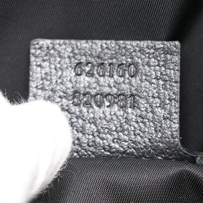 Gucci GG Pattern Black Nylon Rucksack Backpack 626160 520981 Unisex