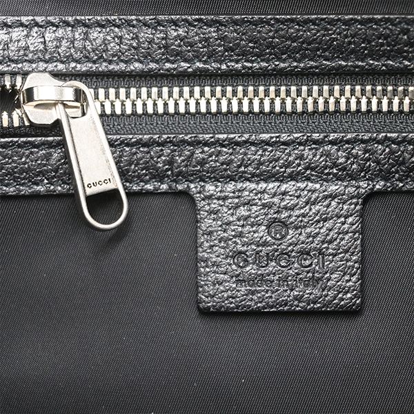 Gucci GG Pattern Black Nylon Rucksack Backpack 626160 520981 Unisex