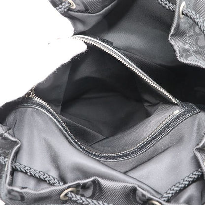 Gucci GG Pattern Black Nylon Rucksack Backpack 626160 520981 Unisex