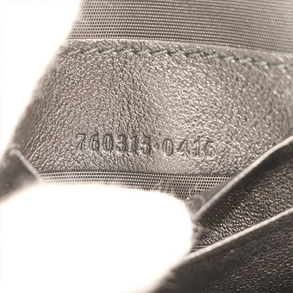 Gucci Black Leather GG Chain Shoulder Bag 760315 Women's 4000001801004229