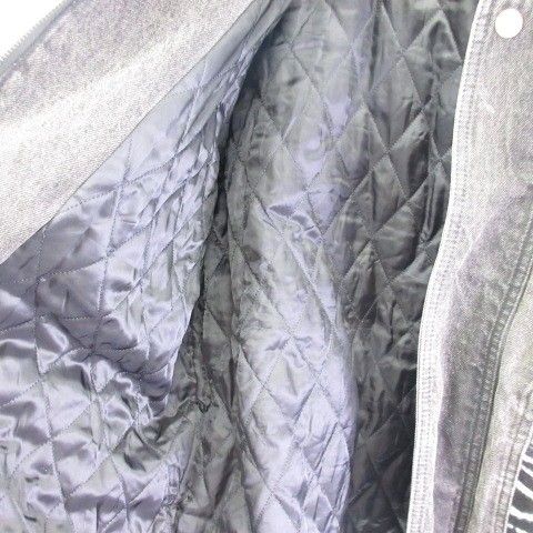 Celine It4oz99n82zk Denim Jacket Jean Jacket Zebra Print Black L