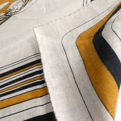 Hermes Carre Geant 140 Pegase Pegasus Landscape Cashmere X Silk Horse