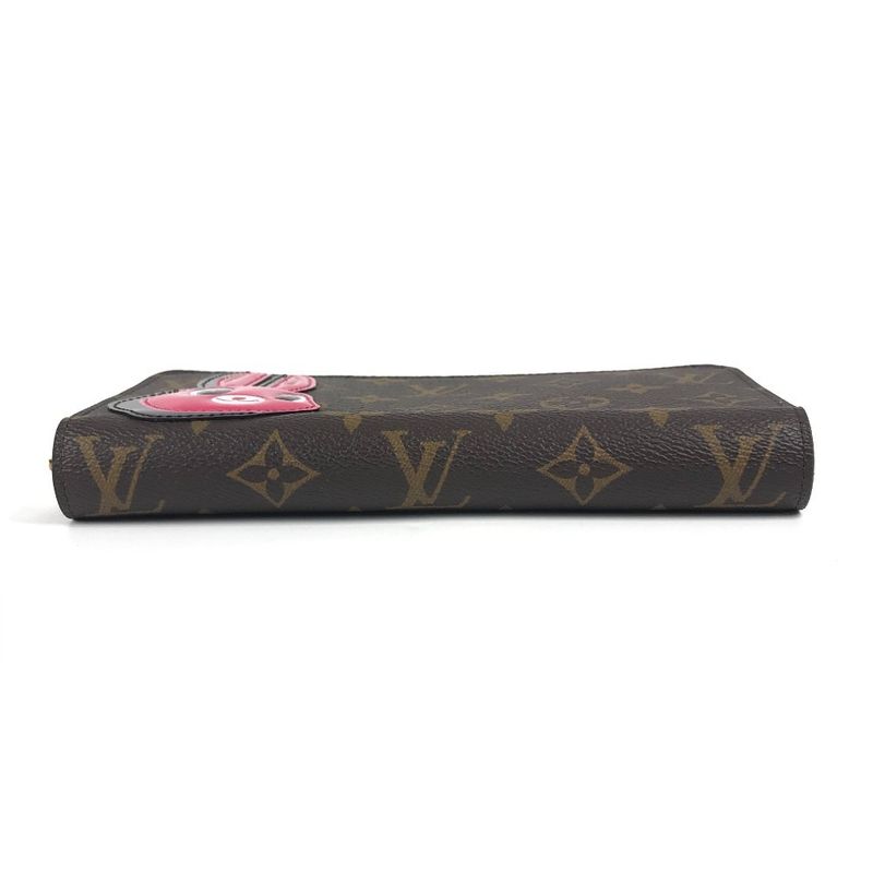 Louis Vuitton Long Zippy Wallet M83689 Monogram Canvas Brown