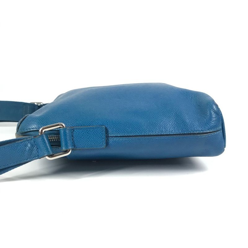 Louis Vuitton Shoulder Bag Grigori Messenger PM M30235 Taiga Leather Blue