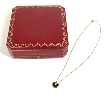 Cartier Necklace Amulet de Cartier 1p Diamond XS Au750 Gold
