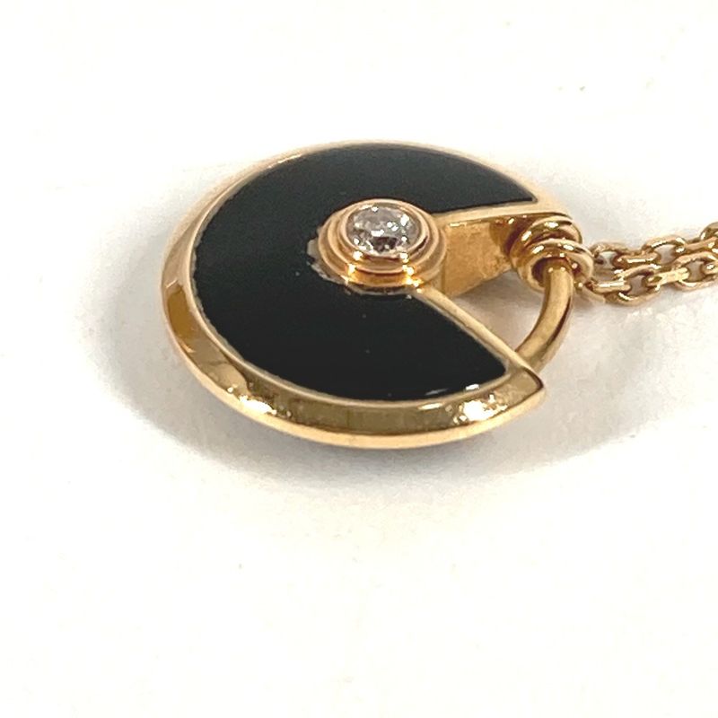 Cartier Necklace Amulet de Cartier 1p Diamond XS Au750 Gold