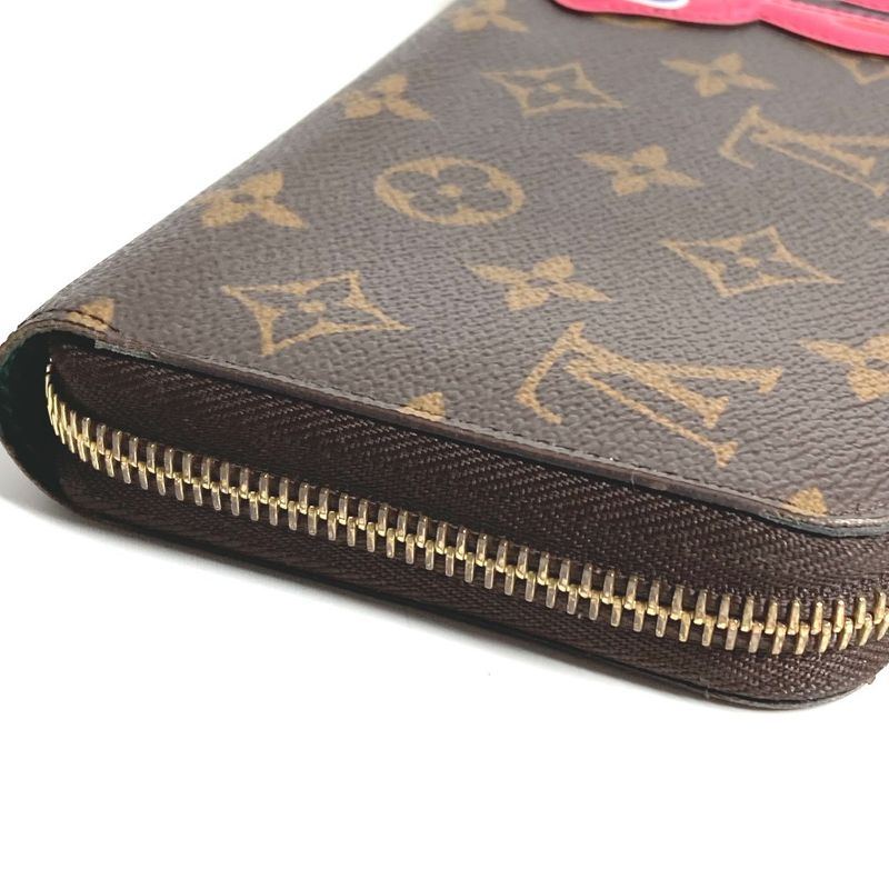 Louis Vuitton Long Zippy Wallet M83689 Monogram Canvas Brown