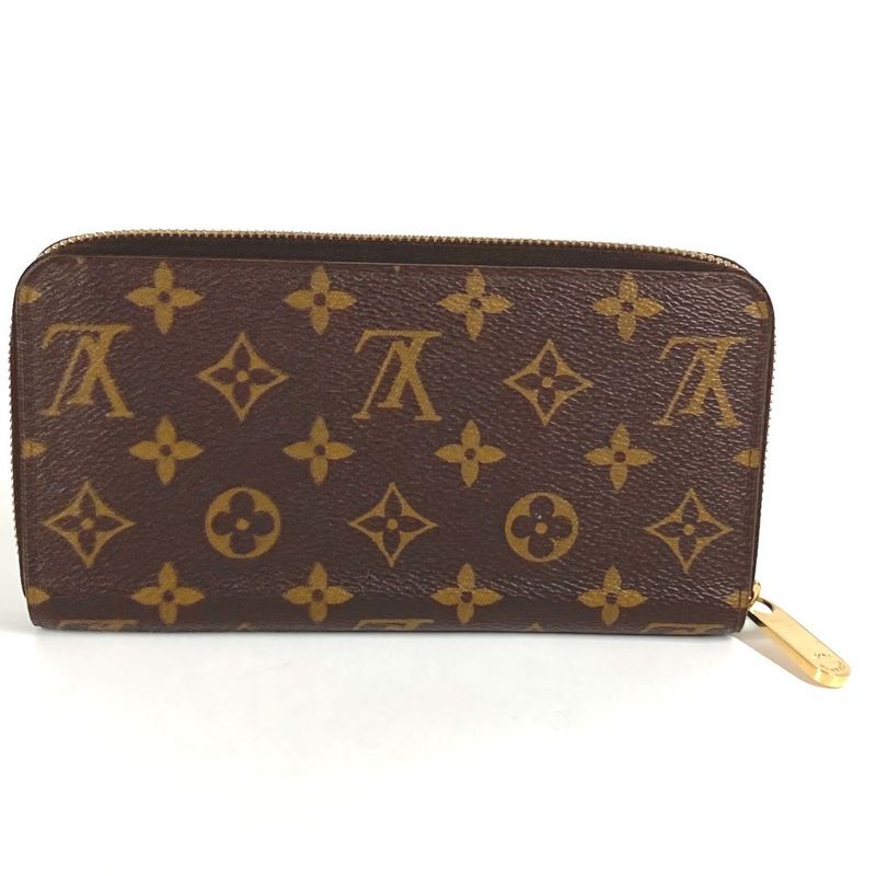 Louis Vuitton Long Zippy Wallet M83689 Monogram Canvas Brown