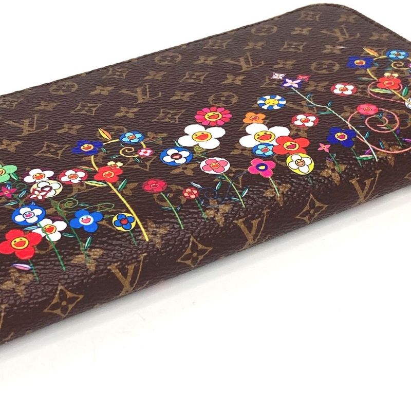 Louis Vuitton Long Zippy Wallet M14162 Monogram Canvas Brown