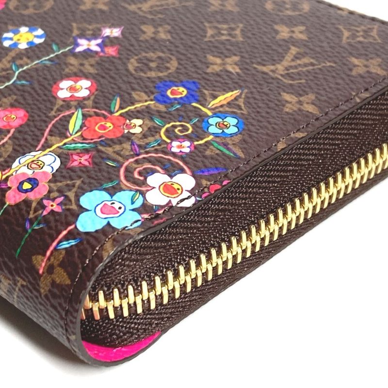 Louis Vuitton Long Zippy Wallet M14162 Monogram Canvas Brown