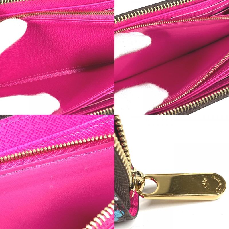 Louis Vuitton Long Zippy Wallet M14162 Monogram Canvas Brown