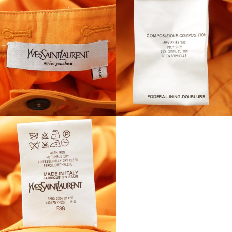 Saint Laurent Tom Ford Period 2004 Rive Gauche Rive Gauche Polyester Cotton