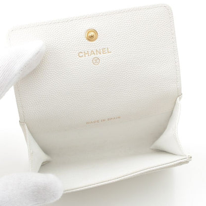 Chanel Caviar Skin Coco Mark Matelasse Heart Spade Trump Card Case Coin Case