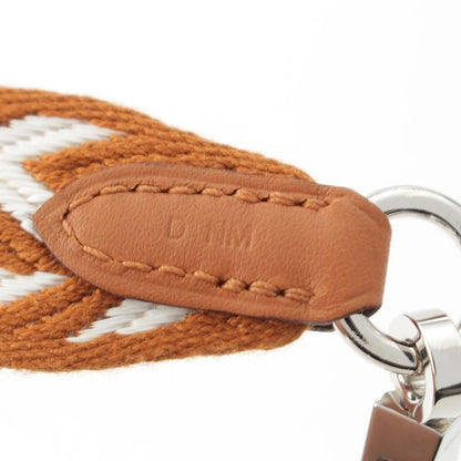 Hermes Bandouliere Sangle Zigzag Shoulder Strap Stamped D Gold Ecru