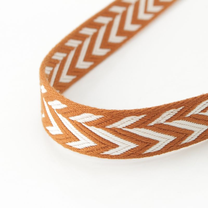 Hermes Bandouliere Sangle Zigzag Shoulder Strap Stamped D Gold Ecru