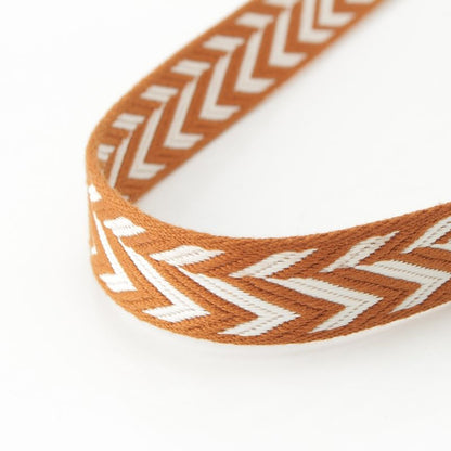 Hermes Bandouliere Sangle Zigzag Shoulder Strap Stamped D Gold Ecru