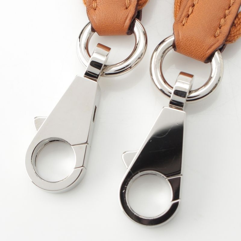 Hermes Bandouliere Sangle Zigzag Shoulder Strap Stamped D Gold Ecru