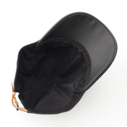 Louis Vuitton Leather Monogram Shadow Baseball Hat Cap M76580 Black