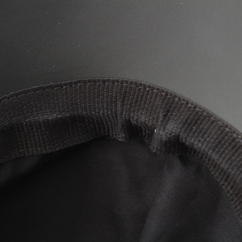 Louis Vuitton Leather Monogram Shadow Baseball Hat Cap M76580 Black