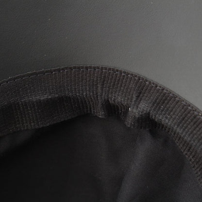 Louis Vuitton Leather Monogram Shadow Baseball Hat Cap M76580 Black