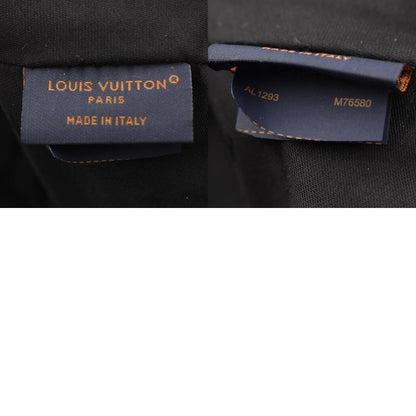 Louis Vuitton Leather Monogram Shadow Baseball Hat Cap M76580 Black