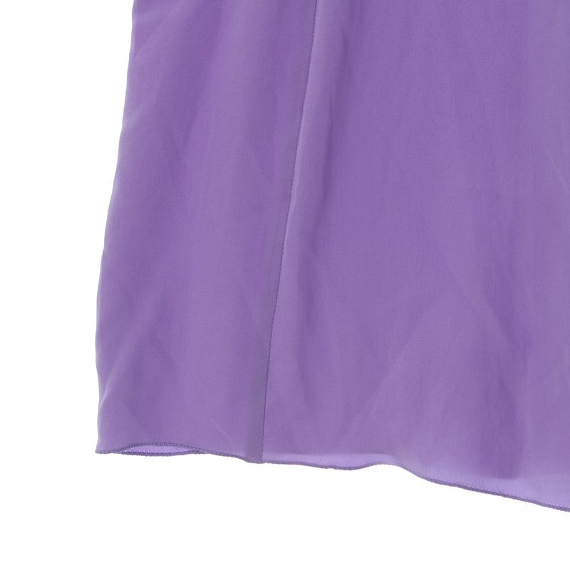 Prada Silk Archive Skirt Purple 38