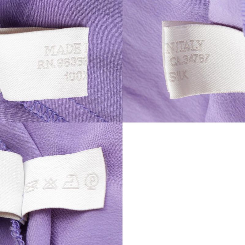 Prada Silk Archive Skirt Purple 38