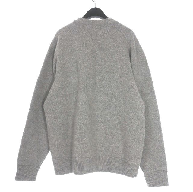 Gucci 2025 Cruise Collection Logo Embossed Wool Crewneck Knit Sweater Long