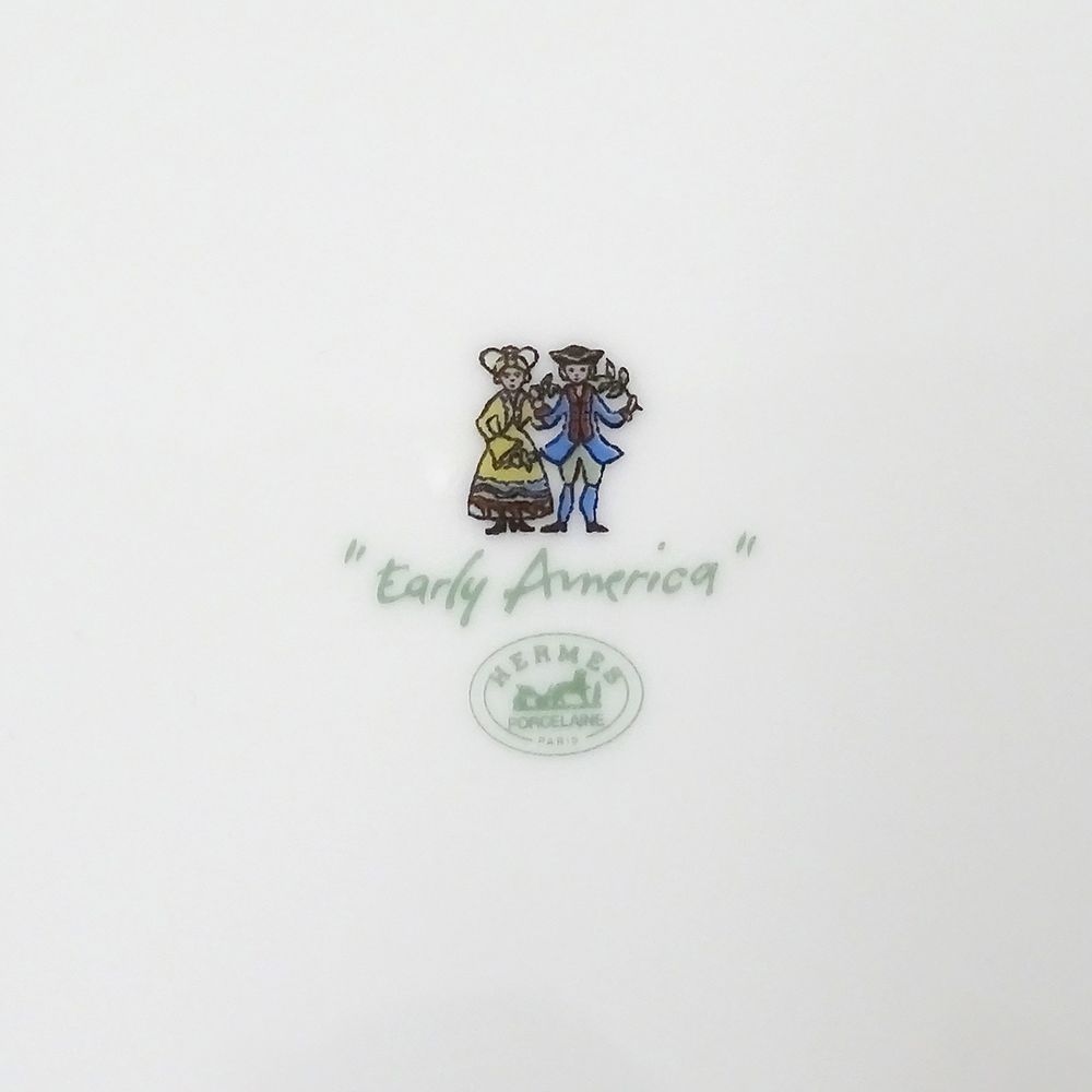 Hermes Tableware Women'S Men'S Brand Dinner Plate Large Plate Early America