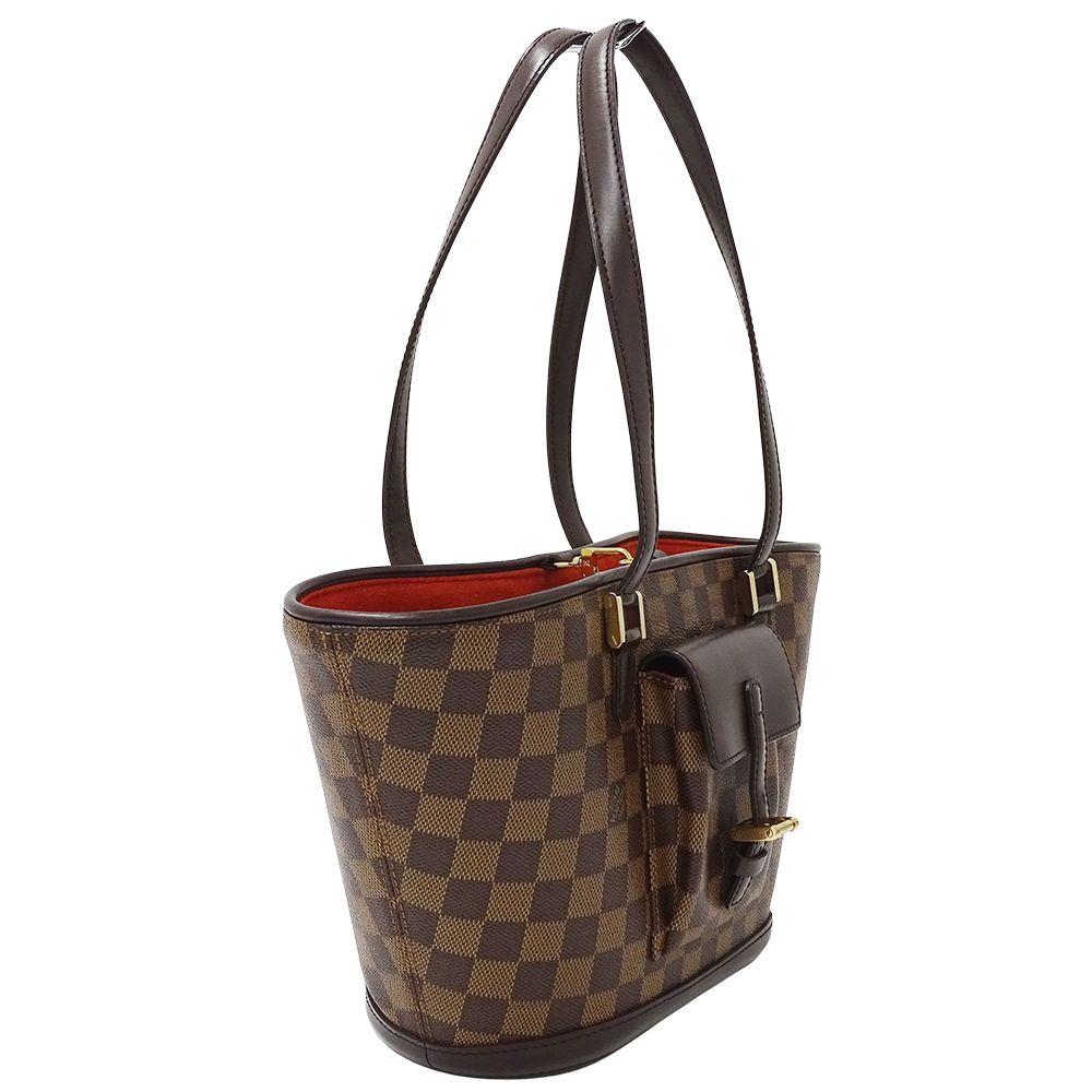 Louis Vuitton Bag Damier Women'S Brand Tote Bag Shoulder Bag Manosque Pm N51121