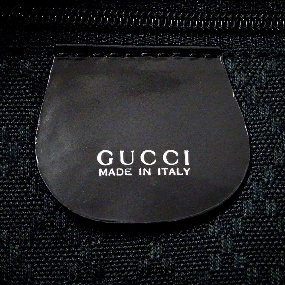 Gucci Bag Women'S Brand Shoulder Bag 2way Bamboo Nylon Black 001 1553 1577