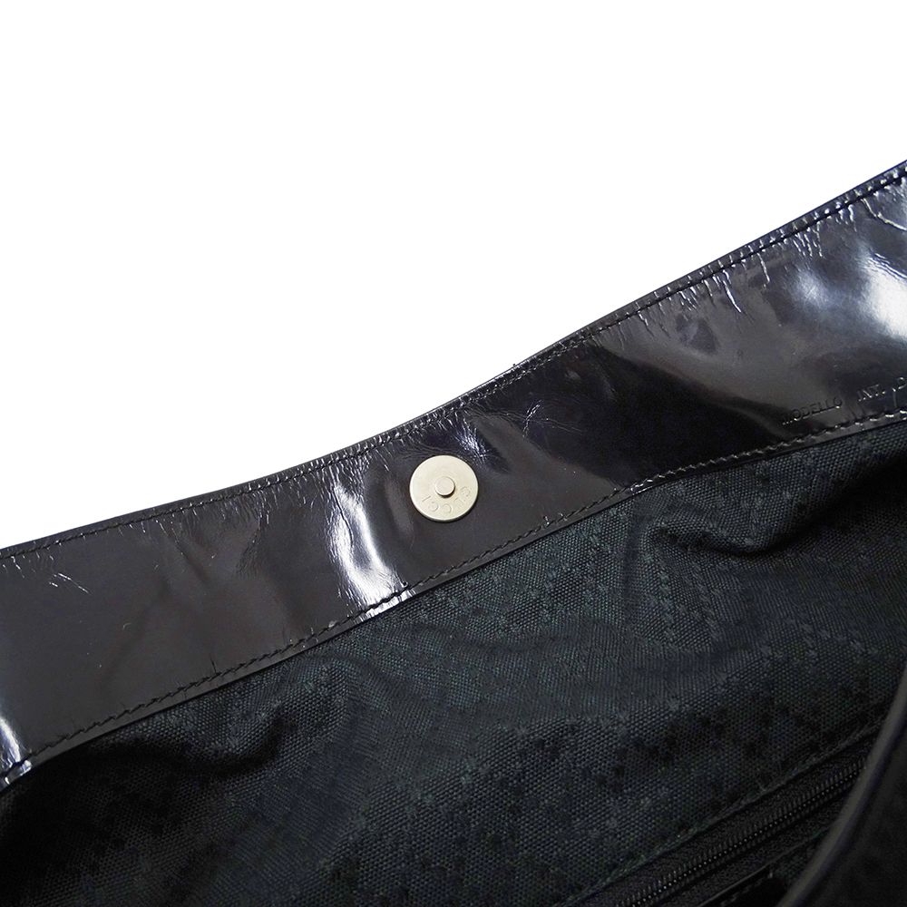 Gucci Bag Women'S Brand Shoulder Bag 2way Bamboo Nylon Black 001 1553 1577