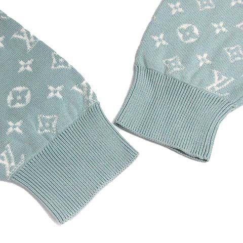 Louis Vuitton Monogram Gradient Knit Hoodie Pullover Hoodie Rm231q Uso Hnn45w