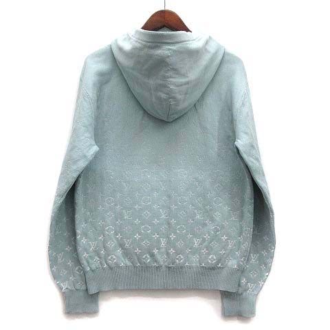 Louis Vuitton Monogram Gradient Knit Hoodie Pullover Hoodie Rm231q Uso Hnn45w
