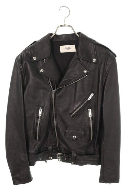 Celine Classic Biker 2e158599e Double Rider Scuff Zar Jacket Men's 52