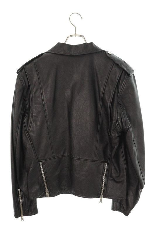 Celine Classic Biker 2e158599e Double Rider Scuff Zar Jacket Men's 52