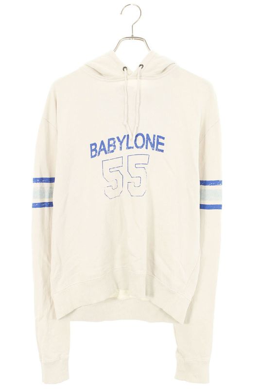 Saint Laurent Paris 534706 Yb2xa Logo Pullover Hoodie Men's M