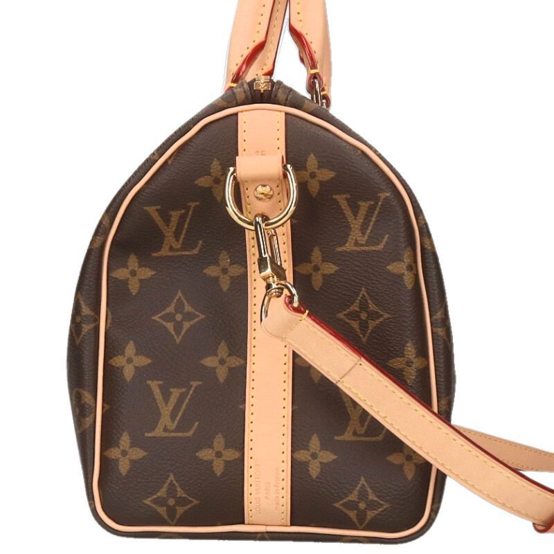 Louis Vuitton M46977 Speedy 25 Monogram Leather Shoulder Bag Men 25